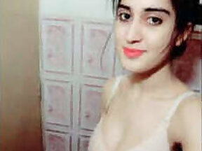 Beautiful Pakistani College Girl with Huge Breasts Gets Naughty
